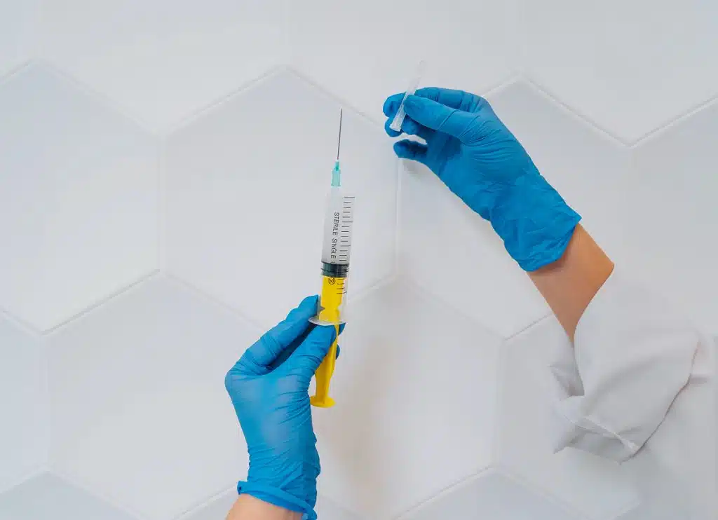 bmac injection sebring florida a doctor hold disposable medical syringe